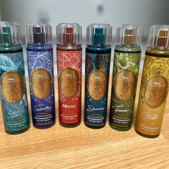 Bath & Body Works Other - Bath and Body Works Limited Edition Disney Princess Body Sprays- NWT